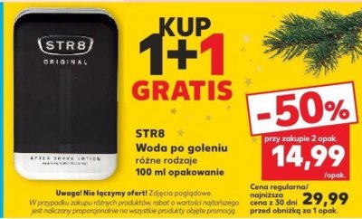 Woda po goleniu STR8 różne rodzaje 100 ml promocja w Kaufland