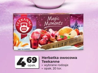 Herbatka owocowa Teekanne promocja w Odido