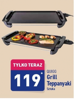 Grill teppanyaki Quigg promocja