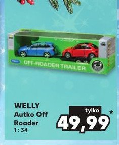 Samoch贸d off-roader Welly promocja