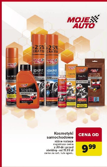 Koncentrat płynu do spryskiwaczy Moje auto promocja w Carrefour Market