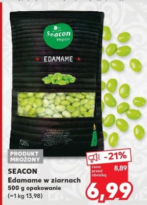 Edamame w ziarnach promocja w Kaufland