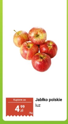 Jabłko polskie luz Biedronka promocja w Biedronka