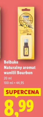 Aromat wanilii Bourbon naturalny promocja w Lidl