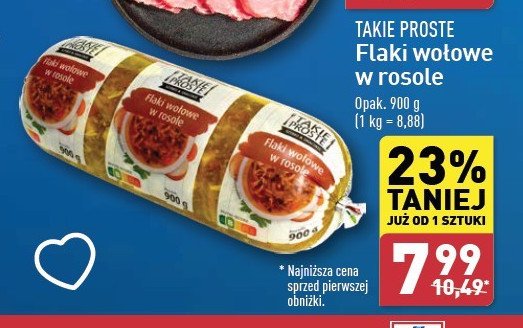 Flaki wołowe w rosole Takie proste promocja