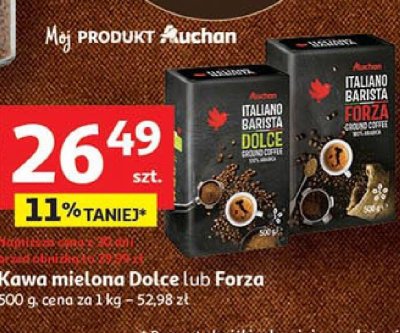 Kawa mielona Forza Auchan promocja w Auchan