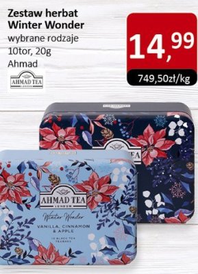 Zestaw herbat Winter Wonder Ahmad wybrane rodzaje promocja w Market Point