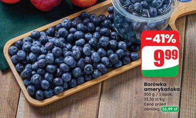 Borówka amerykańska promocja w Dino