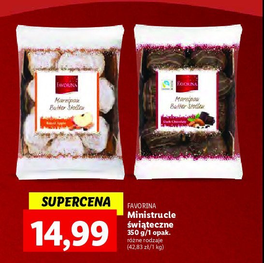 Ministrucla jab艂ko-cynamon Favorina promocja