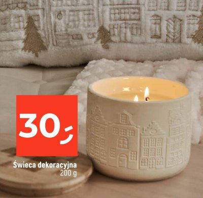Świeca dekoracyjna 200 g promocja w Dealz