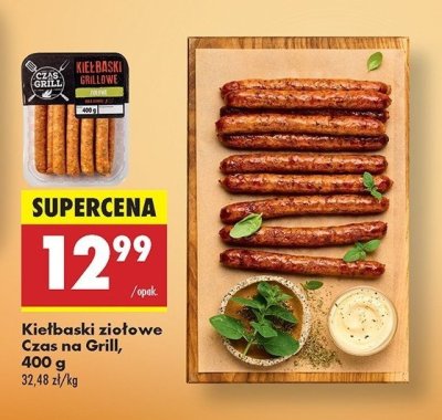 Kiełbaski grillowe ziołowe Czas na grill promocja