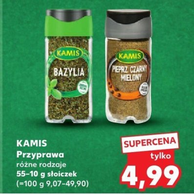 Przyprawa, różne rodzaje promocja w Kaufland