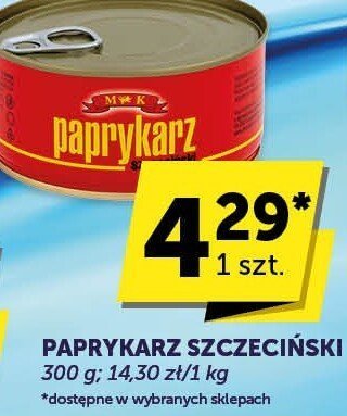 Paprykarz szczeciński promocja w Groszek