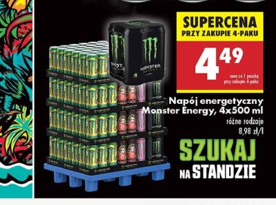 Napój energetyczny Monster energy juiced promocja