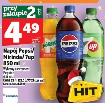 Napój Pepsi 850 ml promocja w TOPAZ