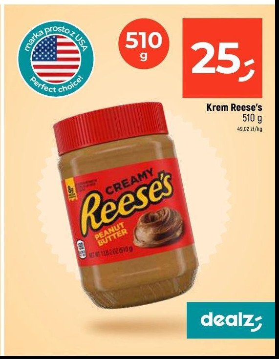 Masło orzechowe Reese's promocja