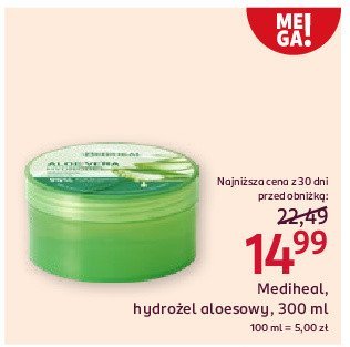 Żel aloesowy dp wszystkich rodzajów skóry Mediheal promocja