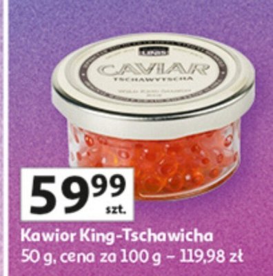 Kawior King-Tschavicha promocja w Auchan