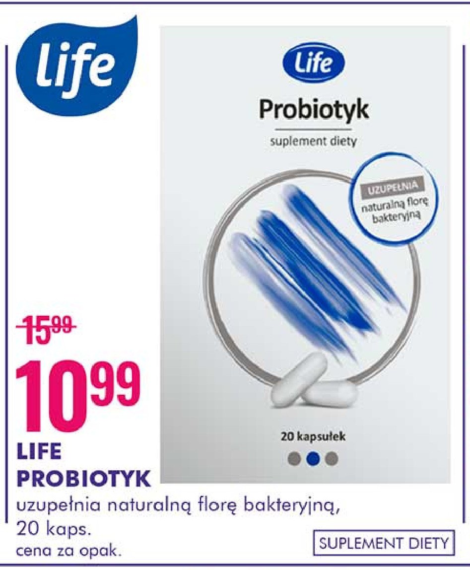 Probiotyk Life (super-pharm) promocja