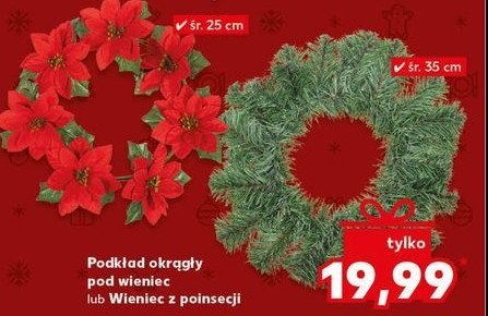 Podkład okrągły 35 cm promocja w Kaufland