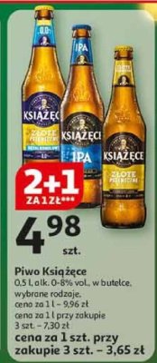Piwo Książęce promocja w Auchan