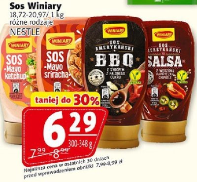 Sos Winiary różne rodzaje promocja w Prim Market
