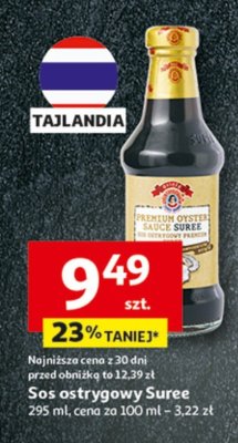 Sos ostrygowy Suree promocja w Auchan