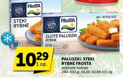 Paluszki rybne Frosta Złote promocja w ABC