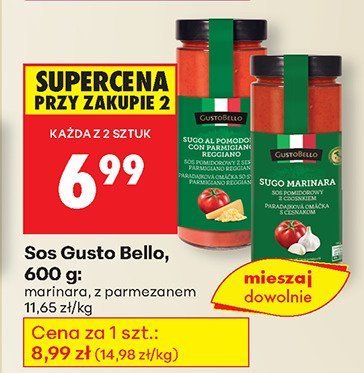 Sos z parmezanem promocja w Biedronka