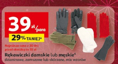 Rękawiczki promocja w Auchan