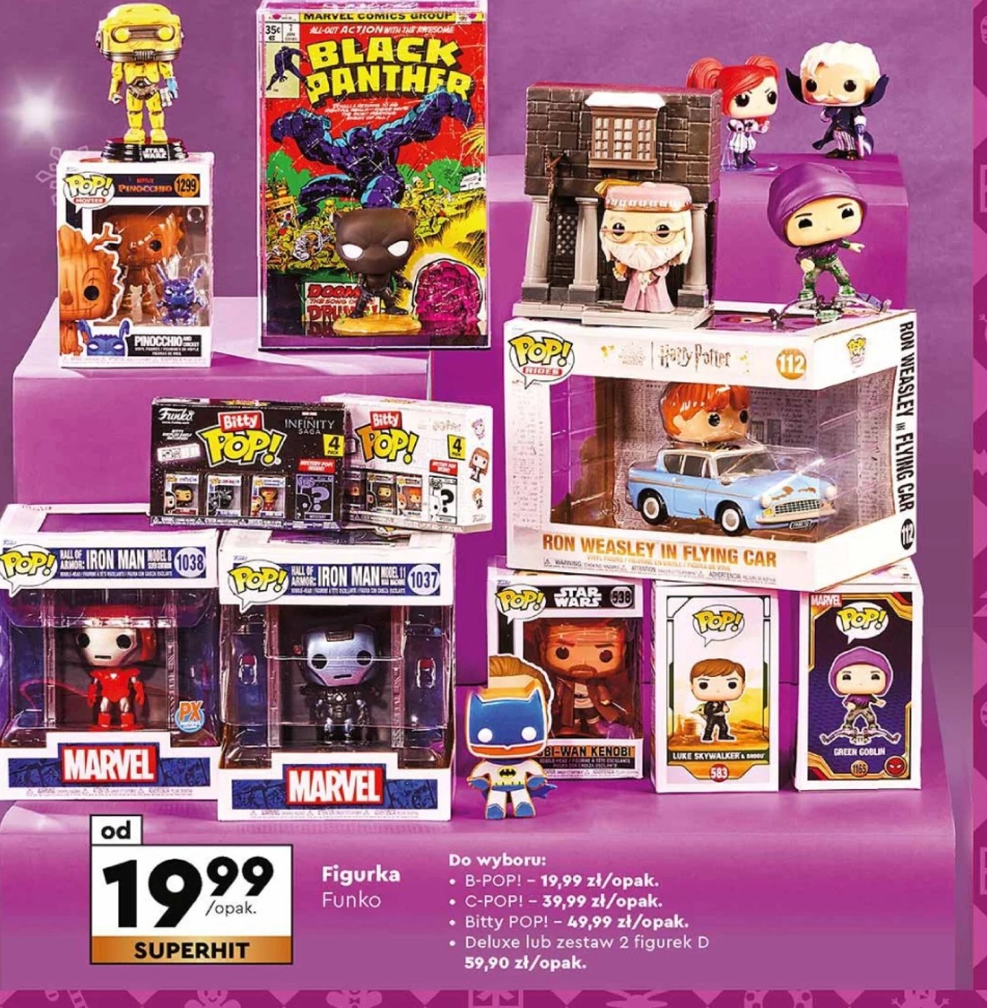 Figurka b-pop! Funko pop! promocja w Biedronka