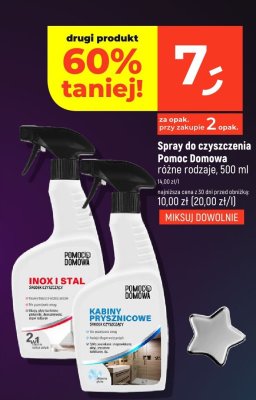 Spray do czyszczenia Pomoc Domowa różne rodzaje, 500 ml promocja w Dealz