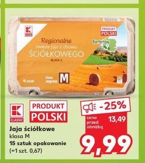 Jaja ściółkowe m K-classic promocja