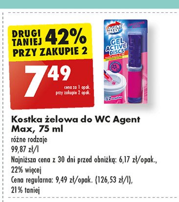 Point block owocowa nuta Agent max promocja