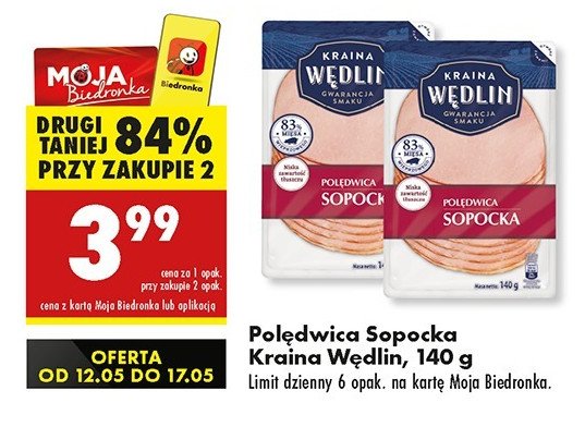 Polędwica sopocka Kraina wędlin promocja