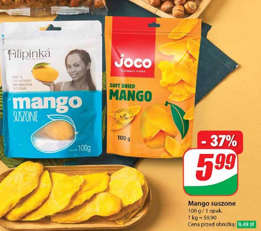 Mango suszone Joco promocja