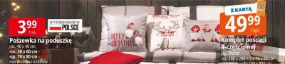 Poszewka na poduszkę promocja w Leclerc