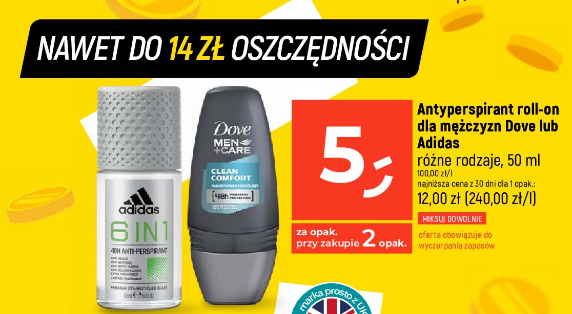 Dezodorant 6in1 Adidas promocja