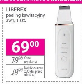 Peeling kawitacyjny 3w1 Liberex promocja