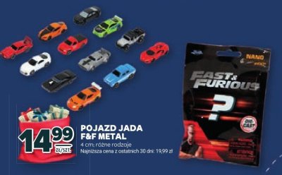 Pojazd Jada F&F Metal Fast & Furious promocja w Stokrotka