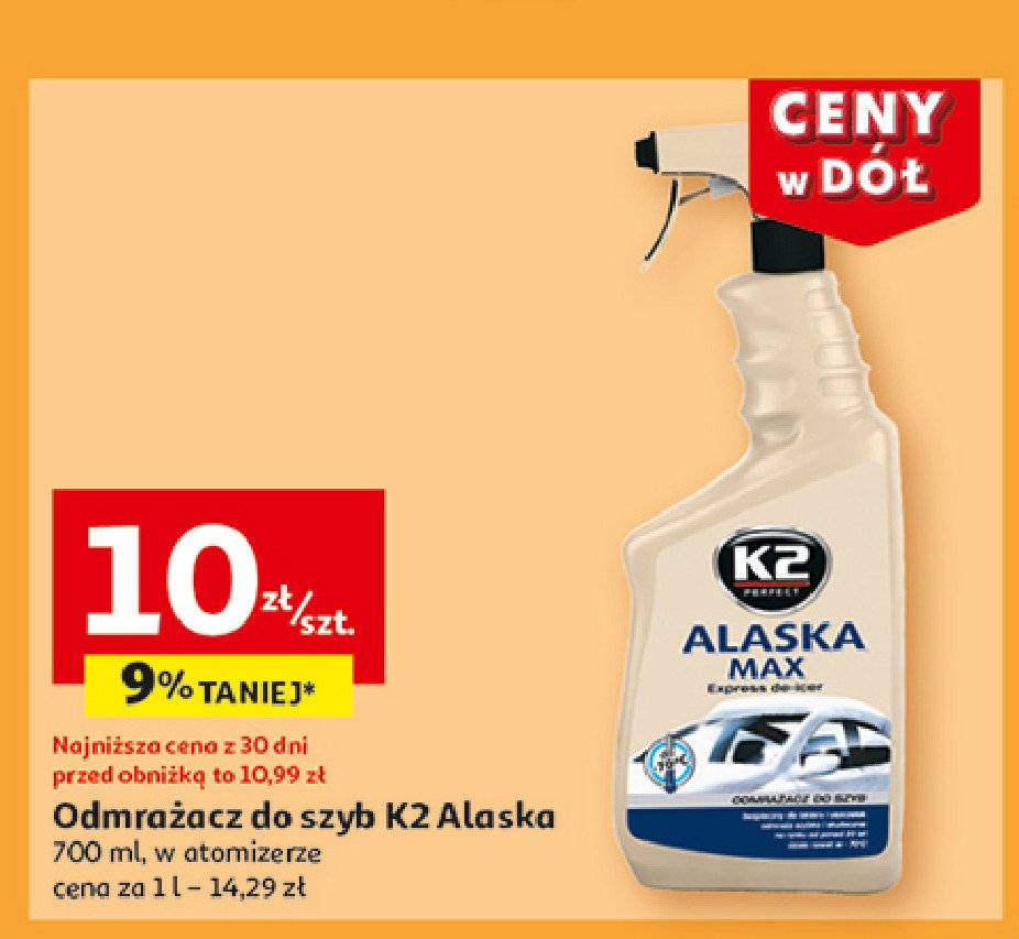 Odmrażacz K2 alaska promocja w Auchan