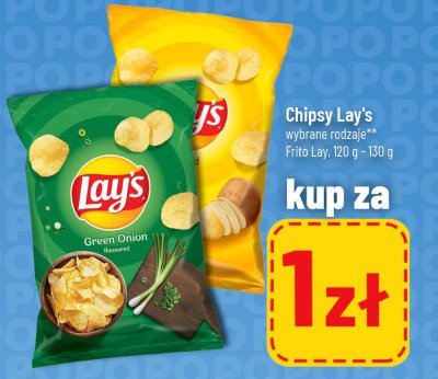 Chipsy Lay's wybrane rodzaje  promocja w POLOmarket