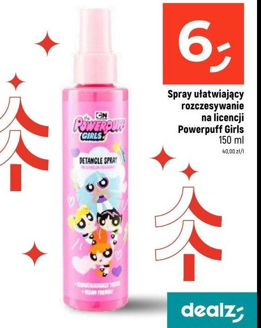 Spray ułatwiający rozczesywanie powerpuff girls promocja