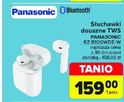 Słuchawki rz-b100wde-w Panasonic promocja