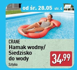 Siedzisko do wody CRANE promocja w Aldi