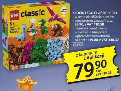 Klocki LEGO Classic 11041 promocja w Selgros