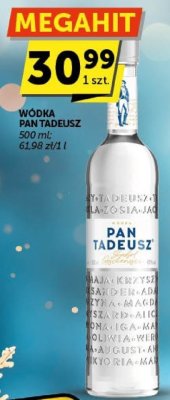 Wódka Pan Tadeusz promocja w Euro Sklep