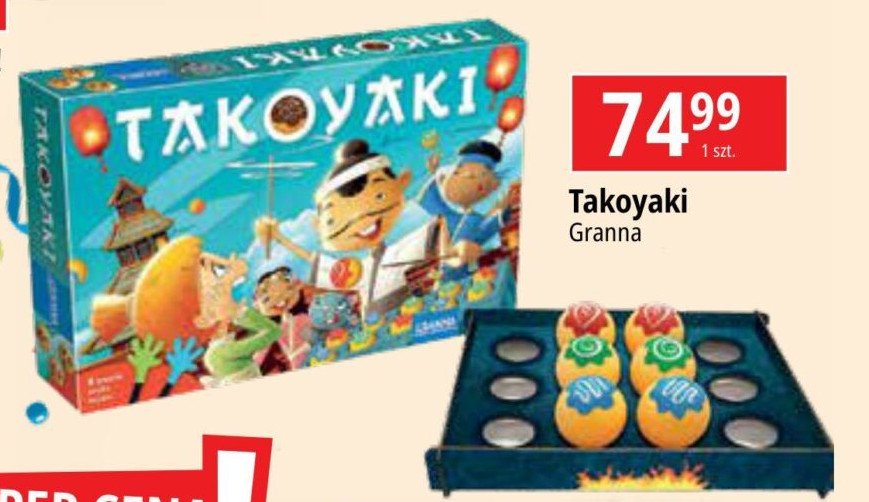 Gra takoyaki Granna promocja