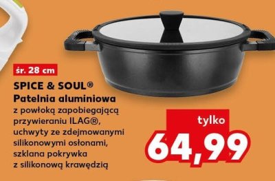 Patelnia aluminiowa z powłoką zapobiegającą przywieraniu promocja w Kaufland