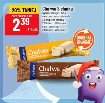 Chałwa Sielanka promocja w POLOmarket